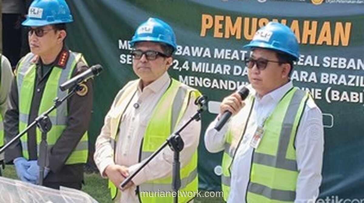 312 Ton Tepung Daging dan Tulang Berbabi Dimusnahkan, Satu Perusahaan Dicabut Izinnya