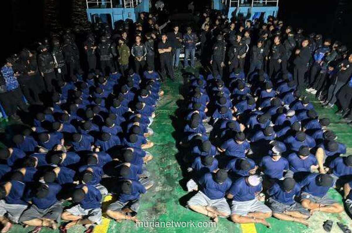 115 Napi Berisiko Tinggi Dipindahkan ke Nusakambangan untuk Pembinaan Optimal