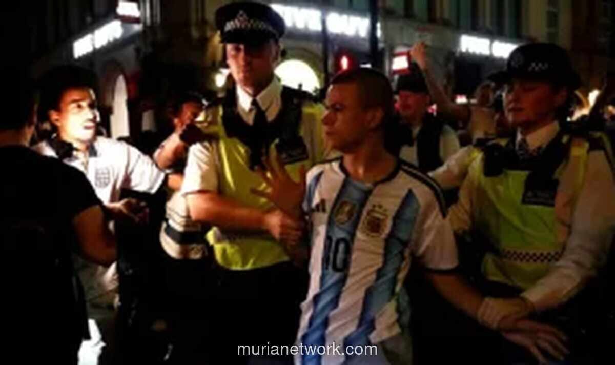 Bentrokan Suporter Warnai Kekalahan Inggris dari Argentina di Semifinal Piala Dunia 2026