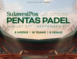 Pentas Padel SulawesiPos 2026 Digelar Agustus-September, Total Hadiah Rp100 Juta