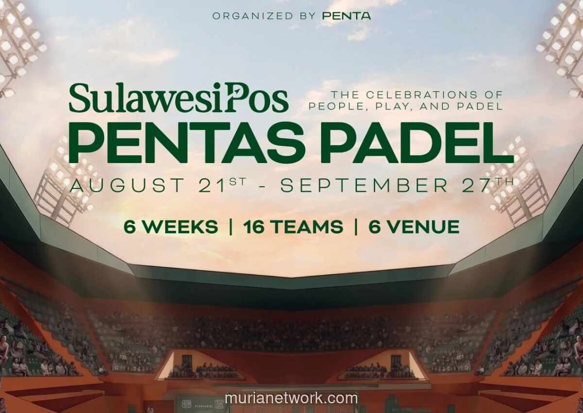 Pentas Padel SulawesiPos 2026 Digelar Agustus-September, Total Hadiah Rp100 Juta