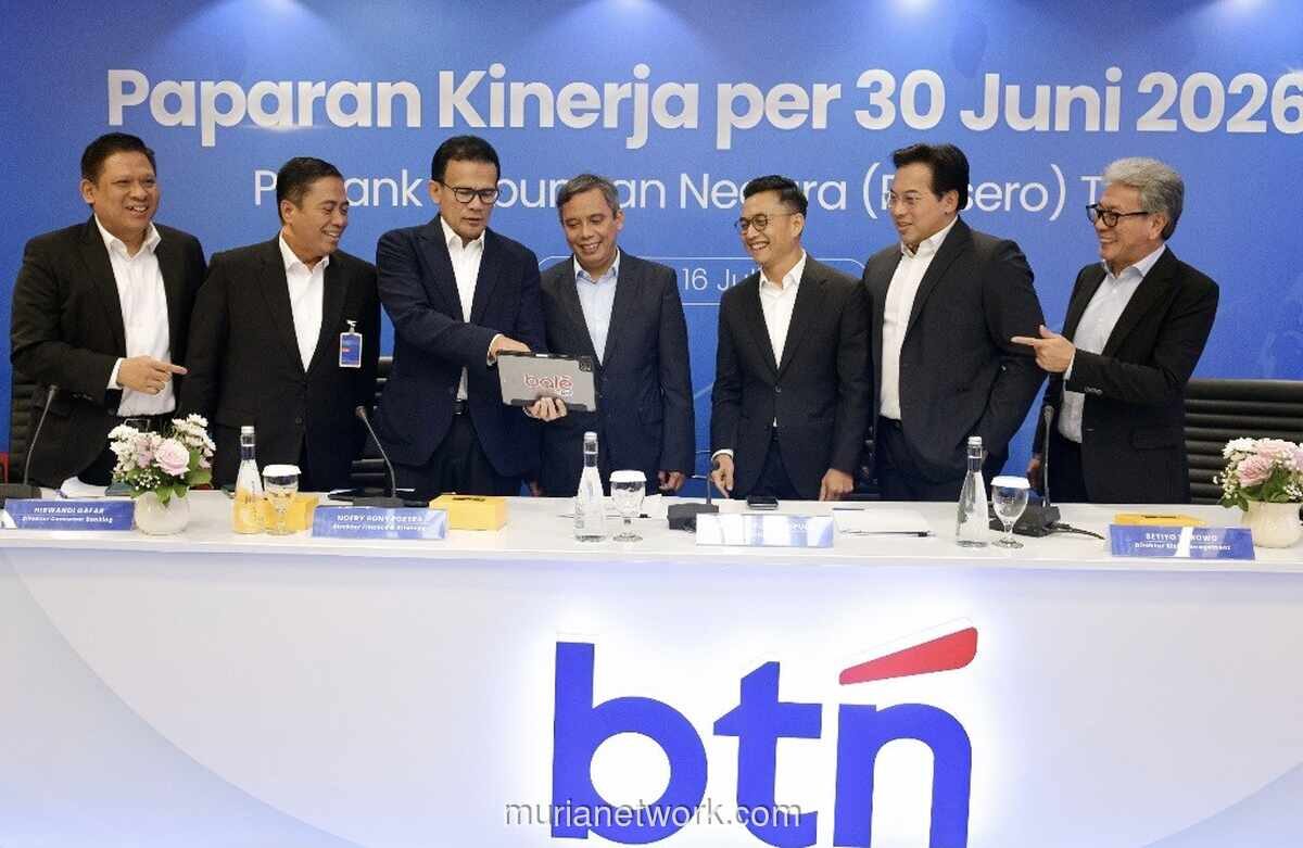 Kredit BTN Tembus Rp418 Triliun di Semester I-2026, Didorong KPR Subsidi dan Diversifikasi
