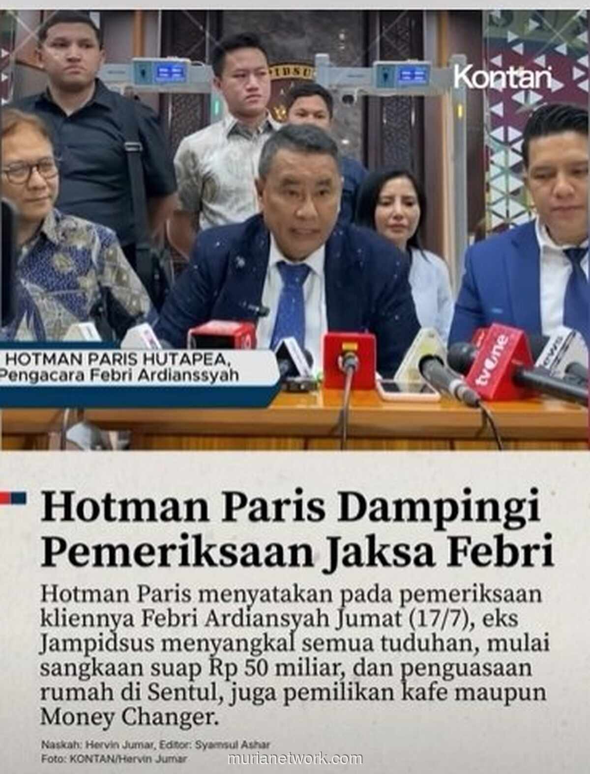 Hotman Paris Jadi Pengacara FA, Perseteruan Polri-Jaksa Diprediksi Masuk Ranah Medsos