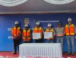 Freeport Hibahkan 11 Km Pipa untuk Percepatan Air Bersih di Mimika