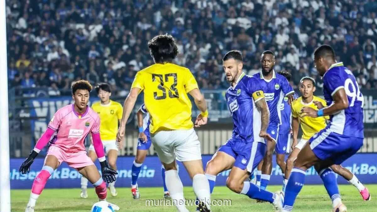 Gol Tunggal Balsa Sekulic Bawa Persib Puncaki Klasemen Grup A Piala Presiden 2026