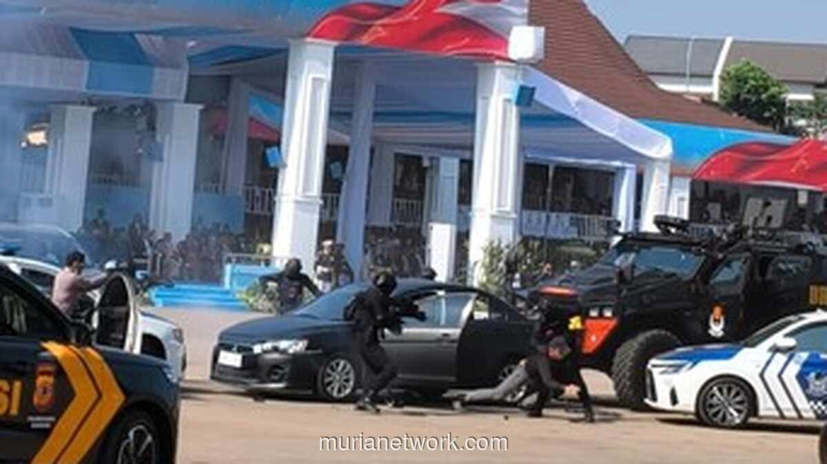 Peringatan Hari Bhayangkara ke-80, Polri Unjuk Kemampuan di Hadapan Presiden Prabowo