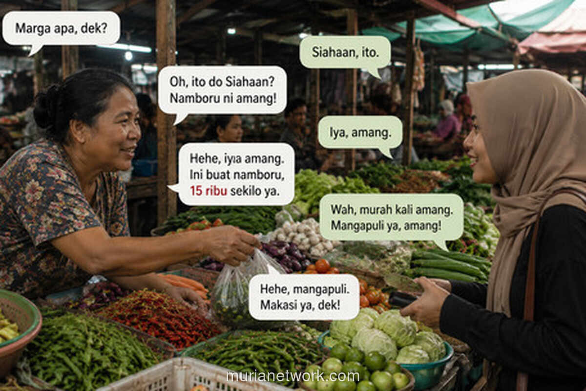 Marga Batak Jadi Kunci Tawar-menawar di Pasar Tradisional Sumut