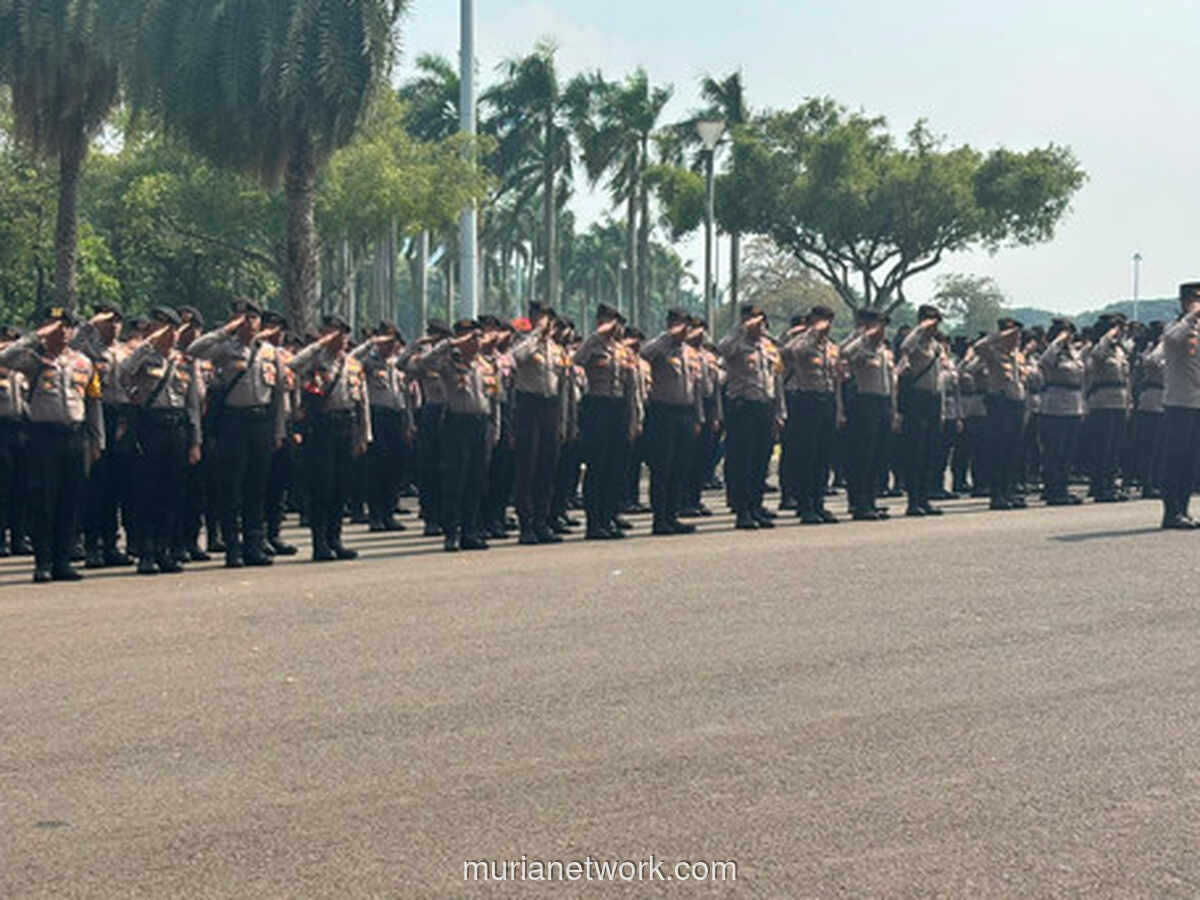 Polisi Siaga Amankan Demo Mahasiswa di Monas, 18 Direktif Ditekankan