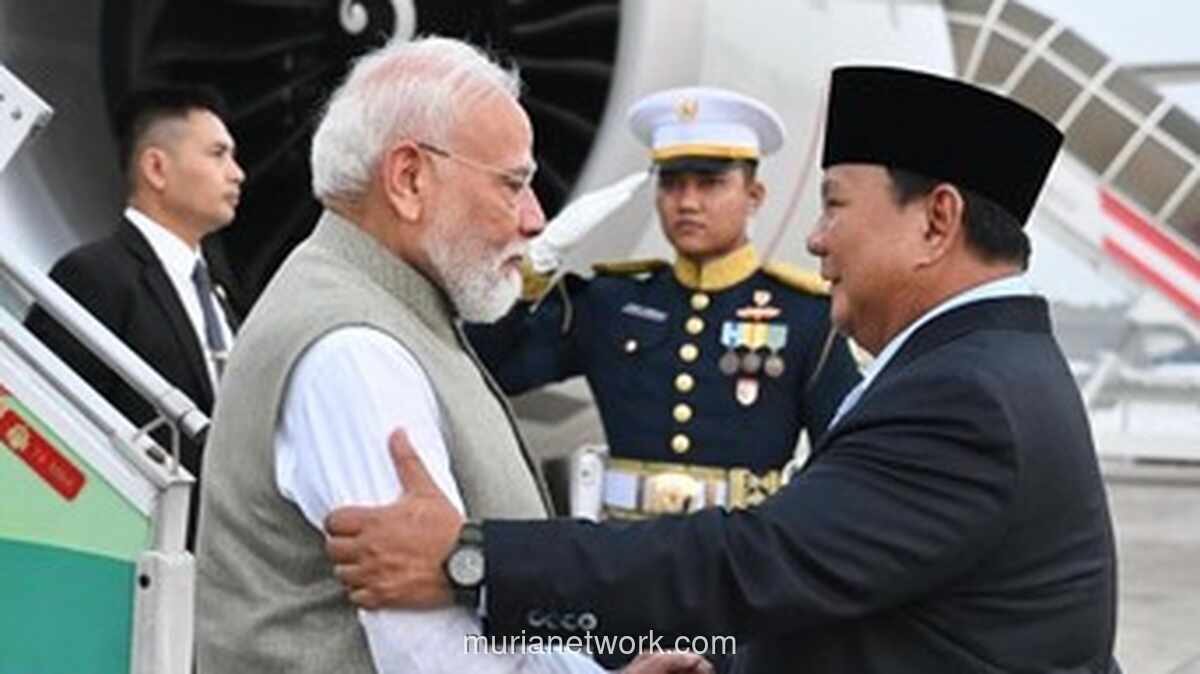 PM India Narendra Modi Tiba di Indonesia, Tujuh Kerja Sama Akan Diteken