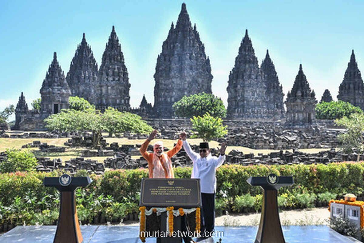 Prabowo Minta Modi Kembali ke Indonesia Usai Restorasi Candi Prambanan Rampung
