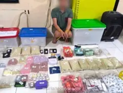 Polda Riau Gerebek Gudang Narkoba di Pekanbaru, Sita Puluhan Ribu Ekstasi dan Empat Kilogram Sabu