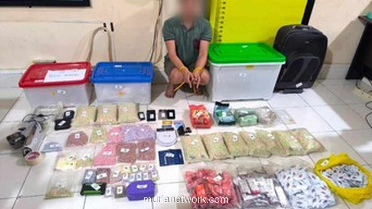 Polda Riau Gerebek Gudang Narkoba di Pekanbaru, Sita Puluhan Ribu Ekstasi dan Empat Kilogram Sabu