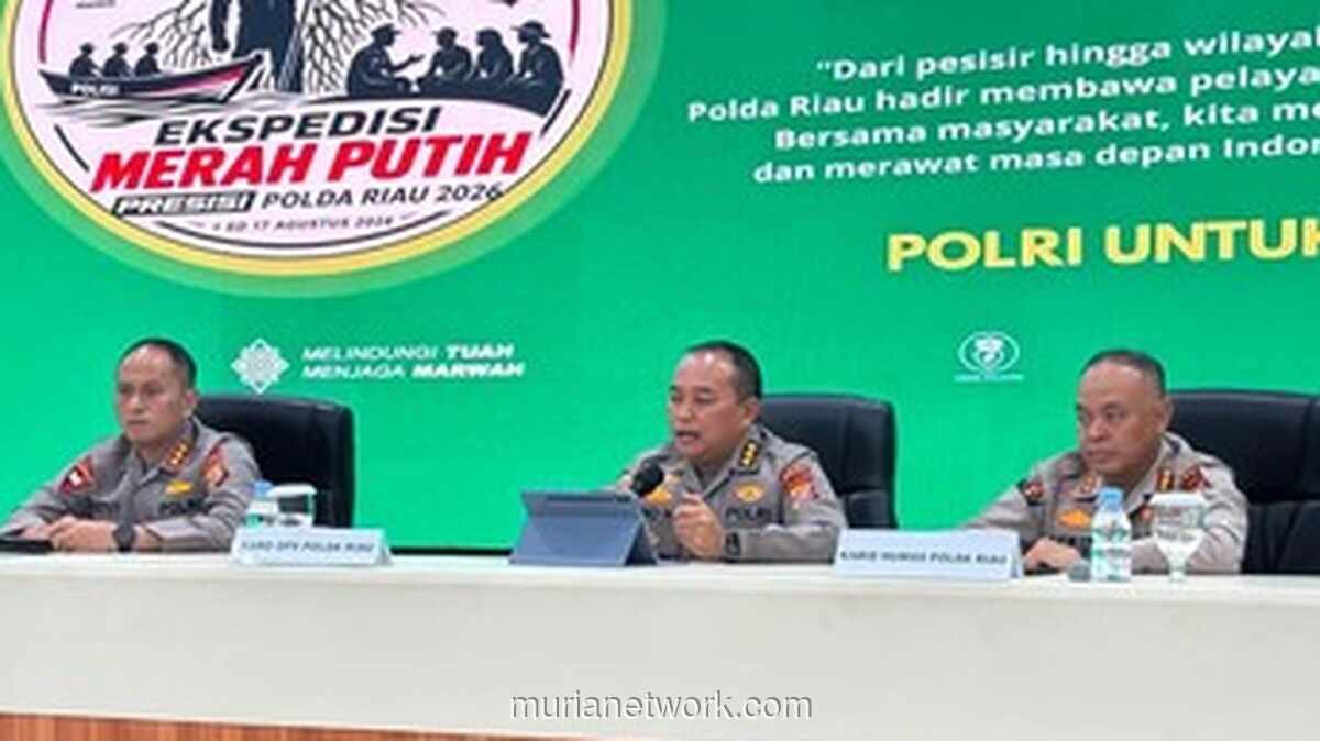 Polda Riau Luncurkan Ekspedisi Merah Putih Presisi, Hadir ke Wilayah 3T