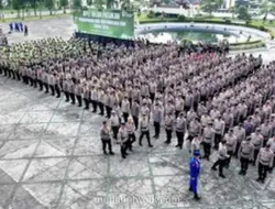Polda Riau Kerahkan 2.369 Personel dan 200 Petugas Kebersihan untuk Amankan Bhayangkara Run 2026