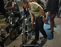 Polsek Cinere Amankan Motor Diduga untuk Balap Liar di Jalan Andara