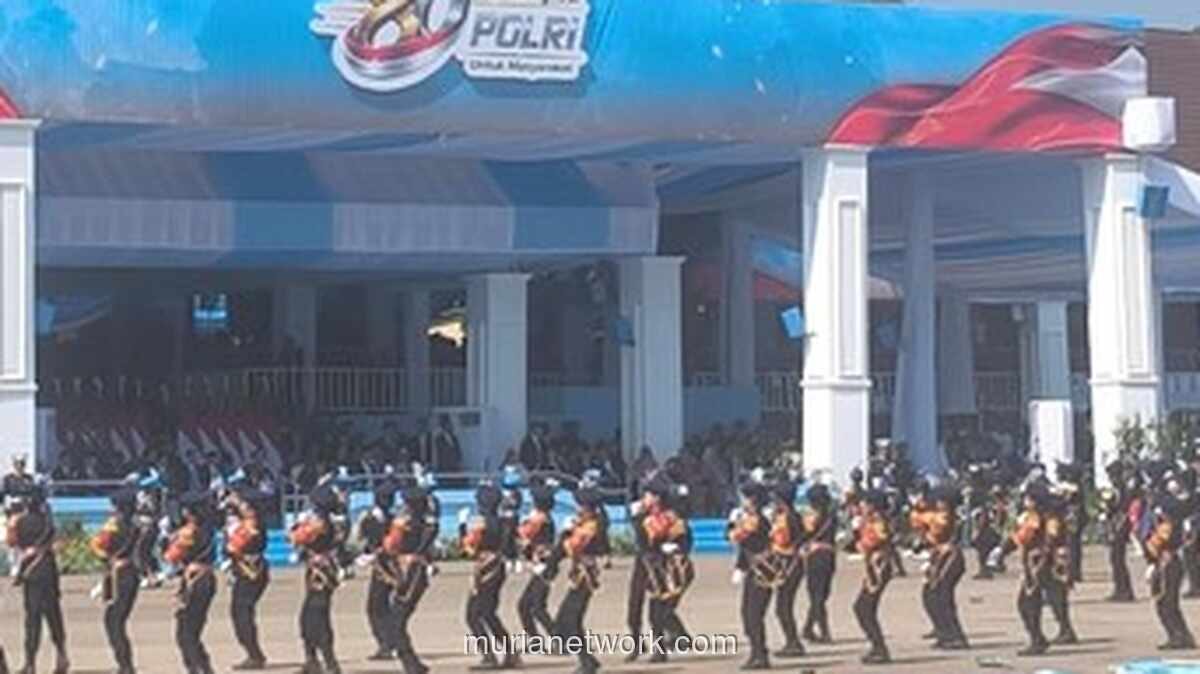 Polisi Cilik Tampil Meriahkan Hari Bhayangkara ke-80 di Depan Presiden Prabowo