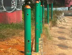 Polisi Tangkap Satu Tersangka Pencurian Pagar Besi di Flyover Kampung Melayu