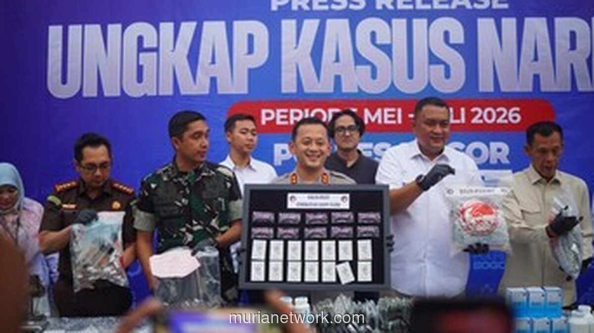 Polres Bogor Sita 1 Juta Butir Obat Keras Ilegal dari Dua Gudang