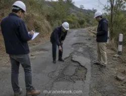 Polres Jeneponto Usut Dugaan Korupsi Proyek Jalan Rp11,4 Miliar yang Rusak Dini