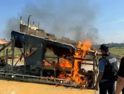 Polres Kuansing Tangkap Pelaku Pemurnian Emas Ilegal di Singingi Hilir