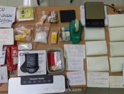 Polisi Bongkar Peredaran Sabu di Bekasi, Sita 98 Gram dan Timbangan Digital