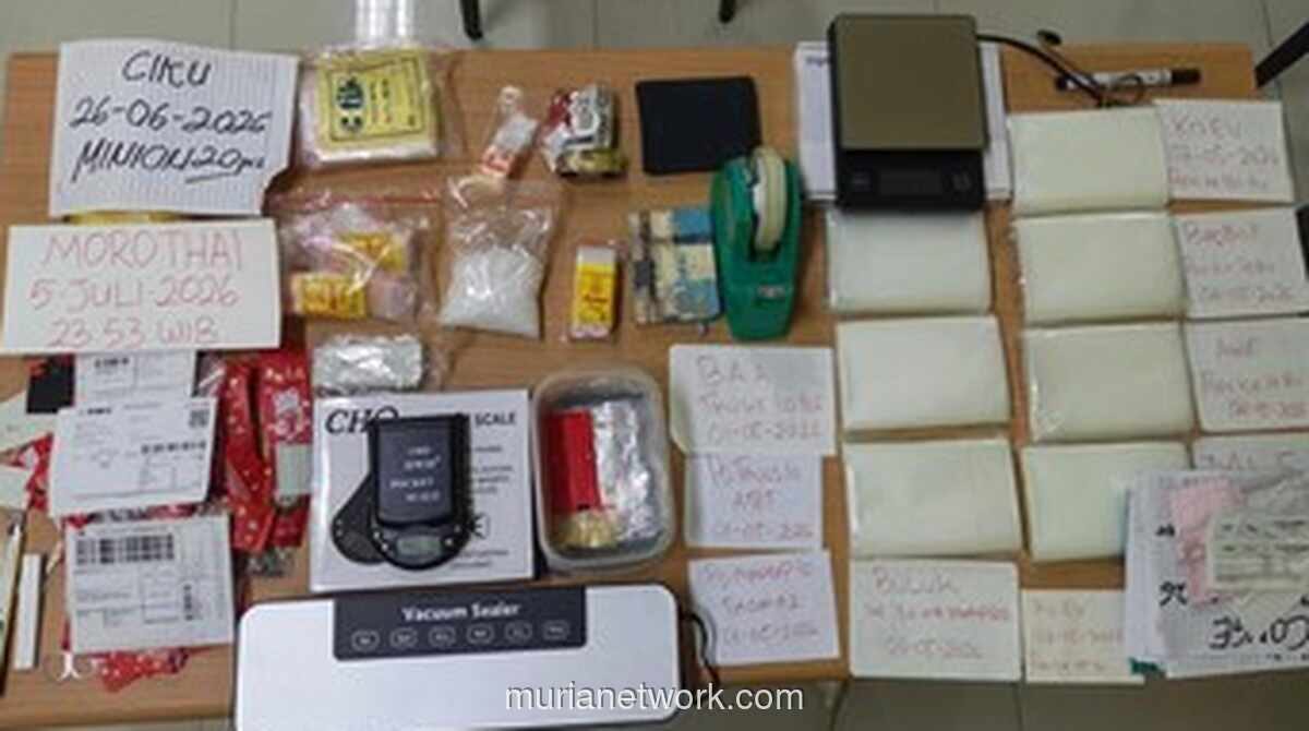 Polisi Bongkar Peredaran Sabu di Bekasi, Sita 98 Gram dan Timbangan Digital