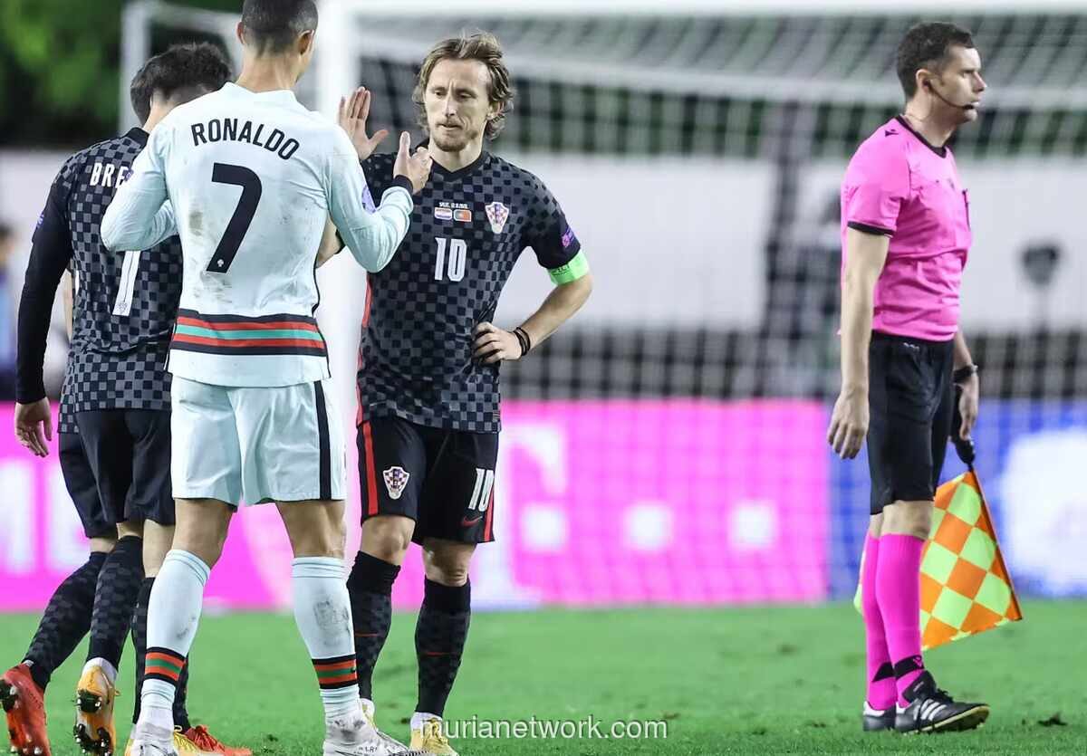 Duel Emosional Portugal vs Kroasia: Panggung Perpisahan Ronaldo atau Modric?