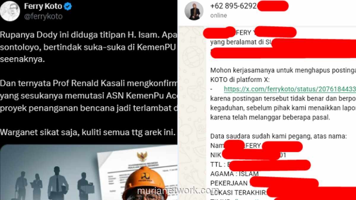 Kritik Soal Mutasi ASN, Netizen Alami Intimidasi dan Doxing