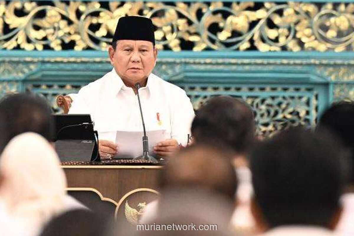 Prabowo Jajal Kereta Nusantara Explorer Usai Resmikan Pemugaran Stasiun Tawang