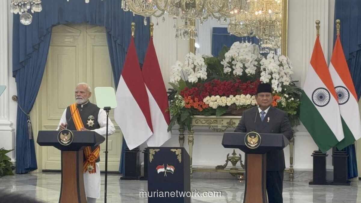 Prabowo Anugerahkan Bintang RI Adipurna kepada PM India Narendra Modi
