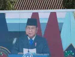 Prabowo Bangga 10 Lulusan Terbaik IPDN Berasal dari Keluarga Sederhana