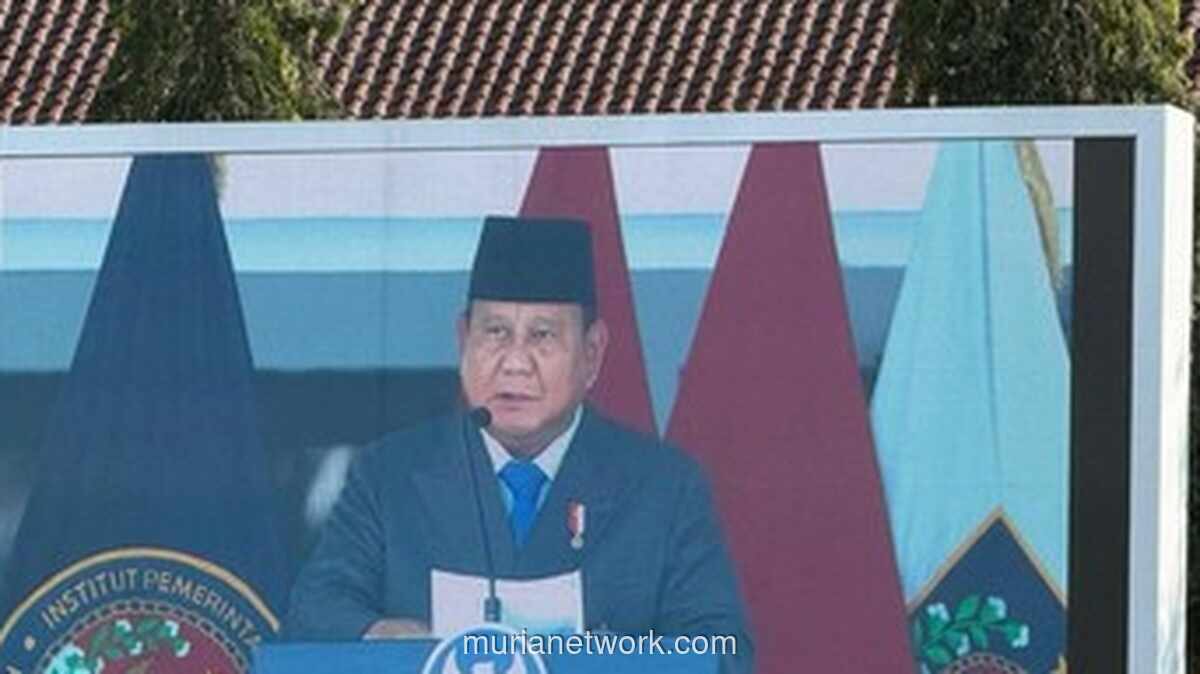 Prabowo Bangga 10 Lulusan Terbaik IPDN Berasal dari Keluarga Sederhana