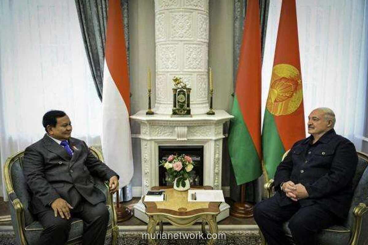 Prabowo Terima Kunjungan Presiden Belarus Lukashenko di Istana Merdeka