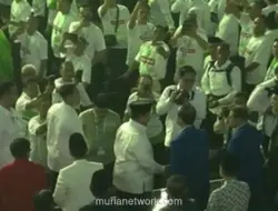 Prabowo dan Gibran Hadiri Puncak Harlah ke-28 PKB, Kader Kompak Kenakan Kaus Prabowonomics