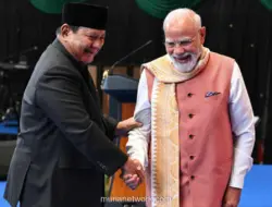 Prabowo dan Modi Hadiri Acara Komunitas India di Jakarta, Kenang Hubungan Bersejarah Kedua Negara