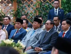 Prabowo dan Jokowi Hadiri Pernikahan Putra Boy Thohir