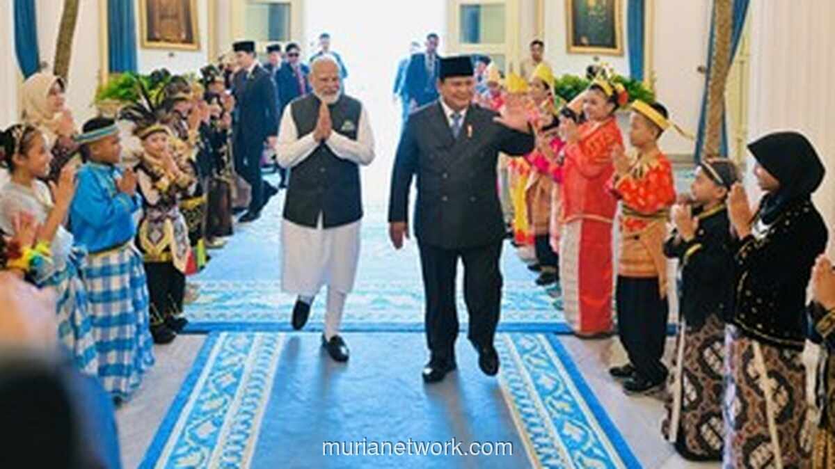 Prabowo dan PM India Sepakat Perkuat Hubungan Bilateral Lewat Jamuan Kenegaraan