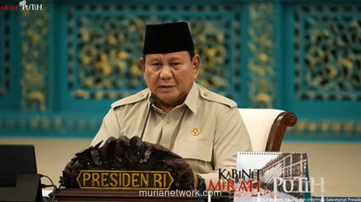 Prabowo Pimpin Sidang Kabinet Evaluasi Kinerja Jelang Dua Tahun Pemerintahan