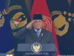 Prabowo Lantik 1.177 Lulusan Akademi TNI-Polri Jadi Perwira