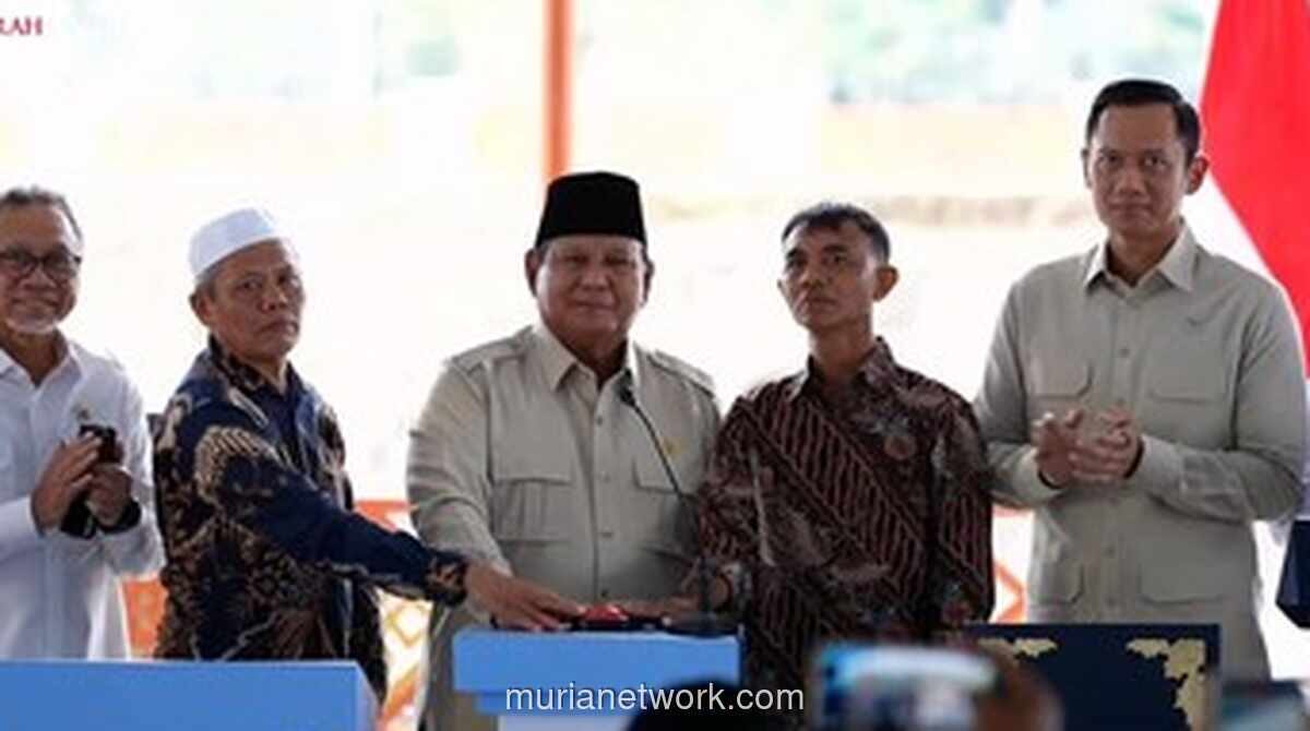 Presiden Prabowo Resmikan Lima Bendungan Senilai Rp 9,79 Triliun