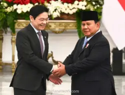 Prabowo dan PM Singapura Bahas Keamanan Selat Malaka