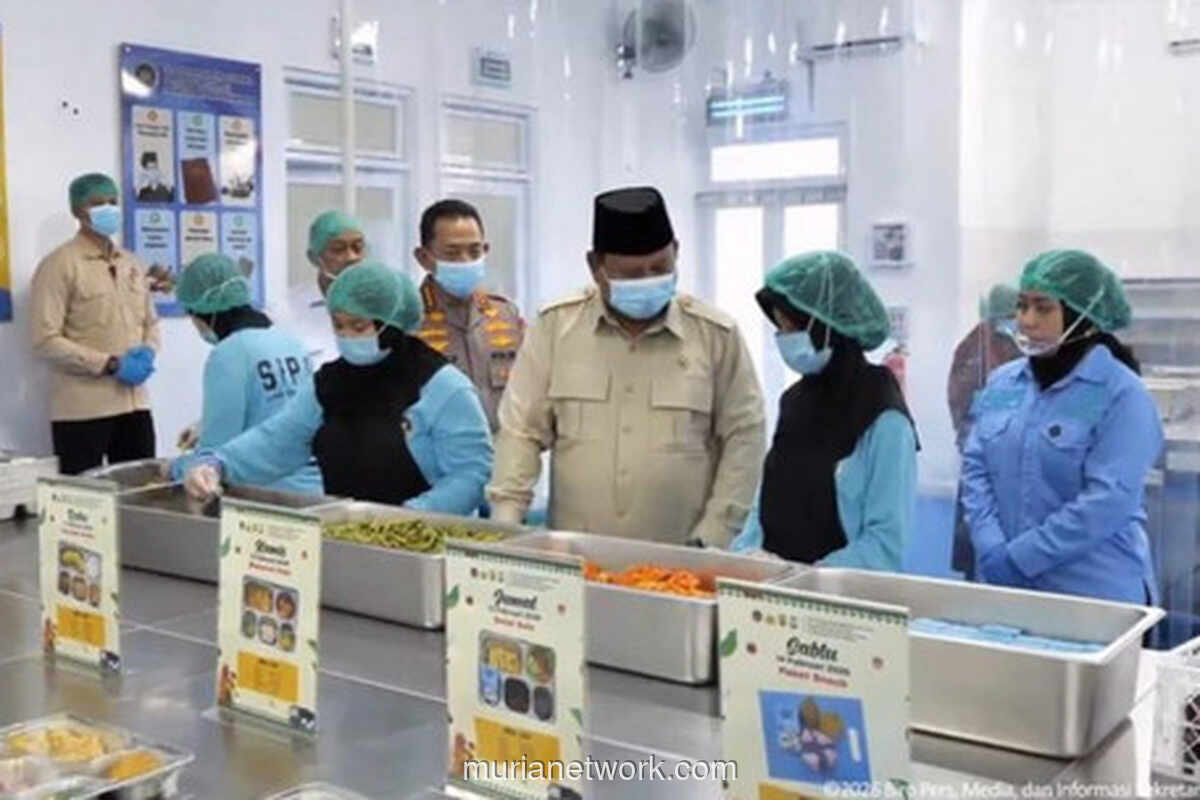 Prabowo Apresiasi Peran Polri Bangun Gudang Pangan hingga Dapur MBG