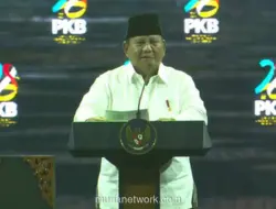 Prabowo Sindir Tiga Tokoh Politik sebagai Kancil di Harlah PKB