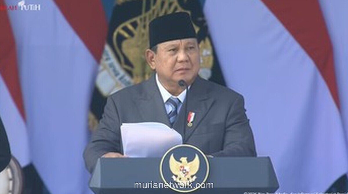 Prabowo Apresiasi Kinerja Polri di Hari Bhayangkara ke-80