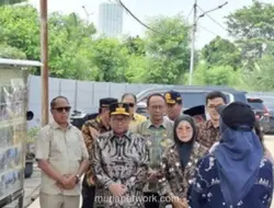 Pramono Minta Penataan Kali Grogol Dikebut, Sisa 600 Meter Segera Diselesaikan