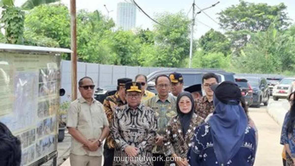 Pramono Minta Penataan Kali Grogol Dikebut, Sisa 600 Meter Segera Diselesaikan