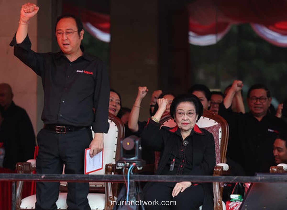 Kader PDIP Kembali Kenakan Atribut Pro Mega di Peringatan 30 Tahun Kudatuli