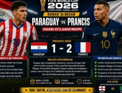 Paraguay vs Prancis: Duel Hidup Mati di 16 Besar Piala Dunia 2026