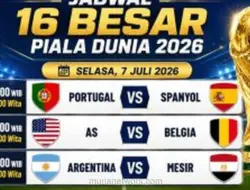 Dua Unggulan Tumbang, Tiga Duel Panaskan Babak 16 Besar Piala Dunia 2026