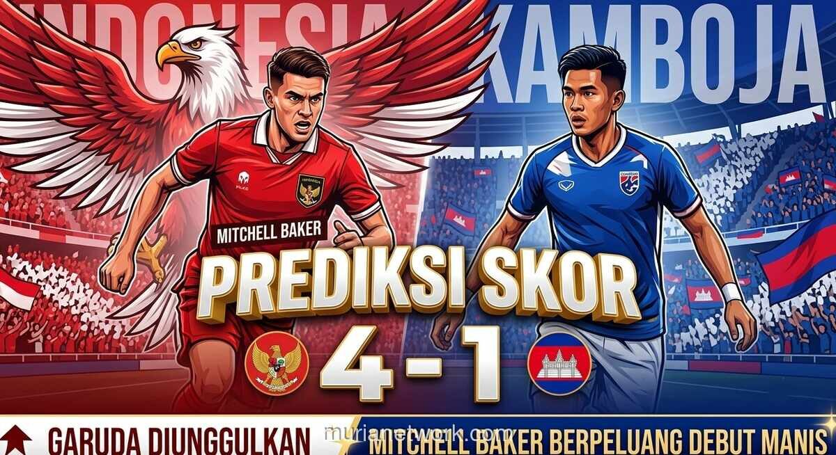 Timnas Indonesia Hadapi Kamboja di Laga Perdana Piala AFF 2026, Debut John Herdman Jadi Sorotan